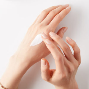 dry skin texture woman numelab hands